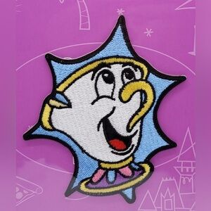 *NWT* Disney Flair Chip Beauty and the Beast Fabric Patch